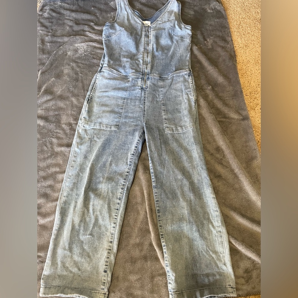 Duer Women's Denim Jumpsuit Medium